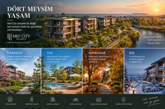 Dört Mevsim Yaşam: Mef City Velantis’te Değişen Günlere Uyum Sağlayan Bir Proje Anlayışı