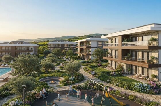 Mef City Nehir Bahçe Evleri: Doğayla Bütünleşen Modern Yaşam Konsepti